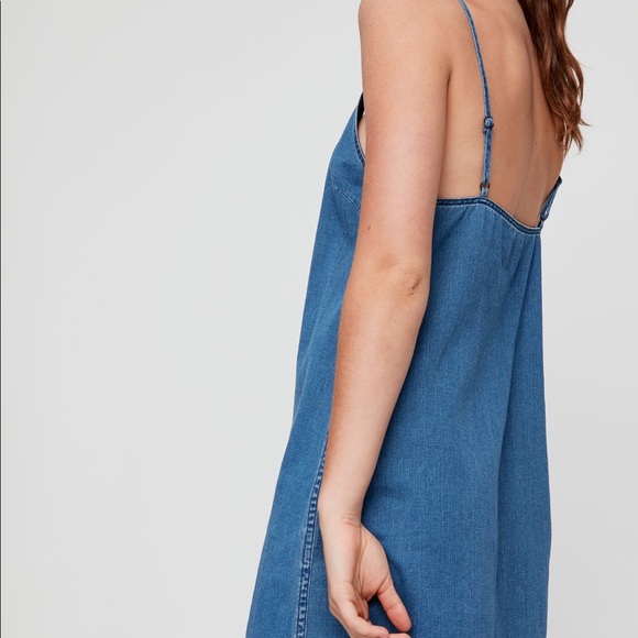 Aritzia Vivienne Chambray Dress - Picture 4 of 6